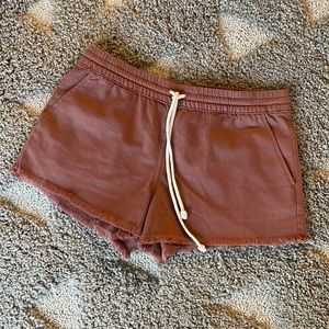 AERIE Mauve Pink Drawstring Shorts - S